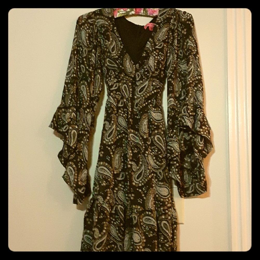 Paisley Blue Betsey Johnson Dress